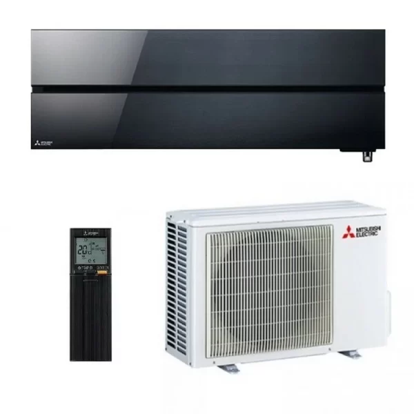 Mitsubishi Electric LN Air Conditioning Wall Mounted Black