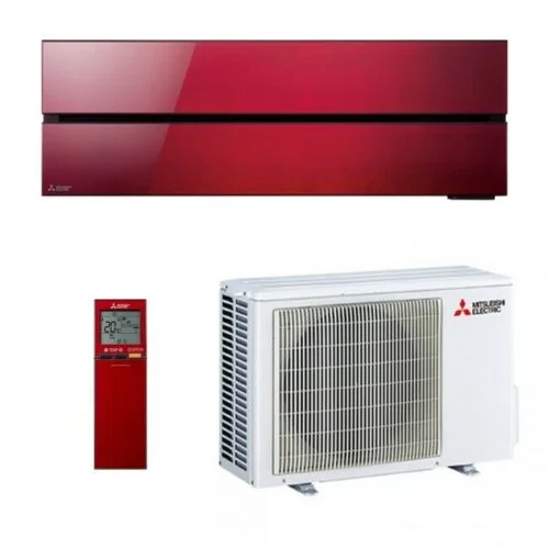 Mitsubishi Electric LN Air Conditioning Wall Mounted Red