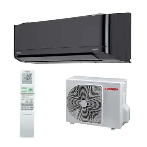 Toshiba SHORAI Wall Mounted Air Conditioning Black