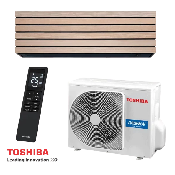 Toshiba DAISEIKI-10-WOOD Wall Air Conditioning
