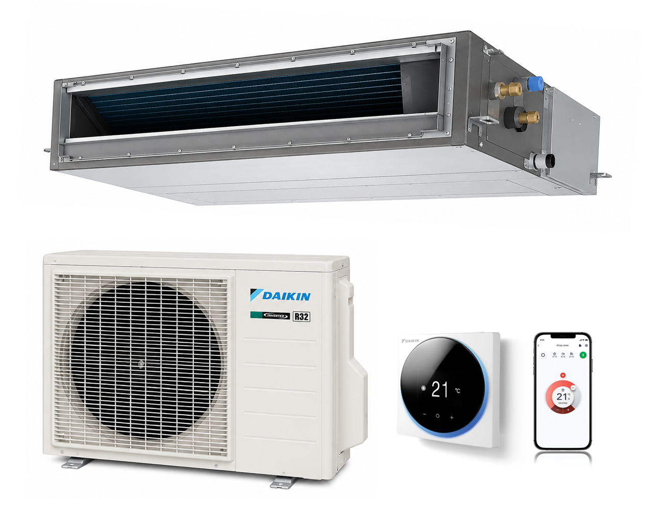 Daikin Sky-Air Slim Ducted Air Conditioning