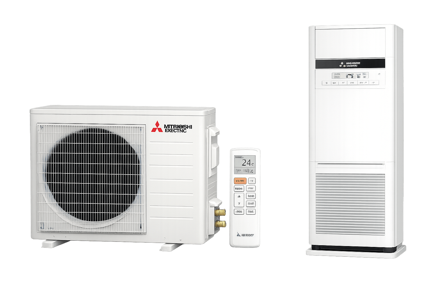 Mitsubishi Electric Floor Standing Air Conditioning PSA Series